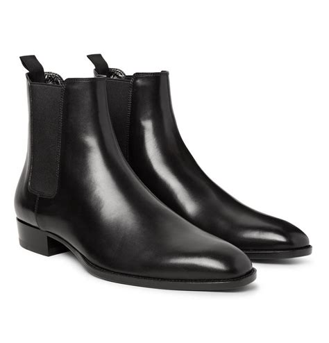 mens ysl boots